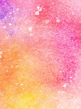 Soyut Parlak El Boyası Renkli Suluboya Arkaplanı. Sanatsal yaratıcı çalışma