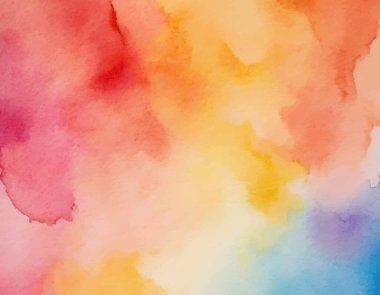 Soyut renkli suluboya el boyası lekesi. Sanatsal yaratıcı arkaplan