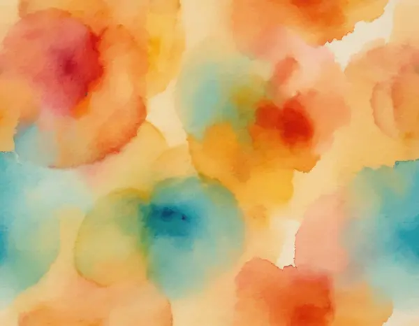 Soyut renkli suluboya el boyası lekesi. Sanatsal yaratıcı arkaplan