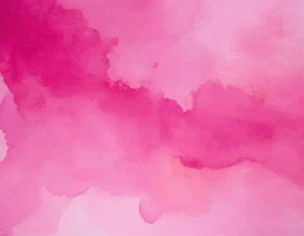 Pembe suluboya elle boyanmış bulanık nokta. Sanatsal arkaplan