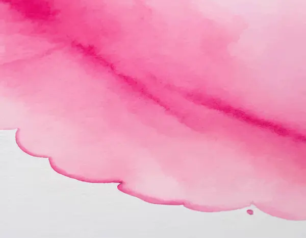 Pembe suluboya elle boyanmış bulanık nokta. Sanatsal arkaplan