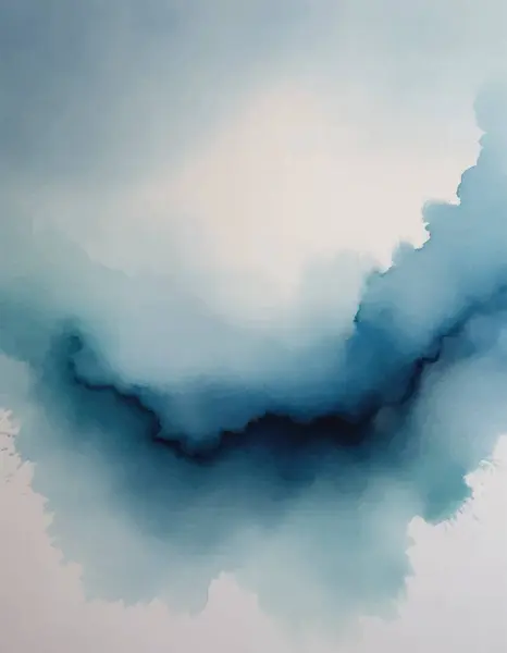 Yumuşak ve akıcı soyut arkaplan, güzel mavi renkler ve ince dokularla. Sakin ve sakin tasarım.