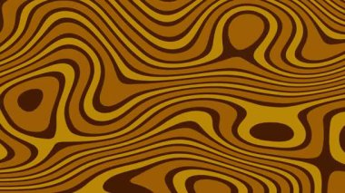 Renkli Dalga Soyut Çizgileri Canlandırılmış Yaratıcı Arkaplan.