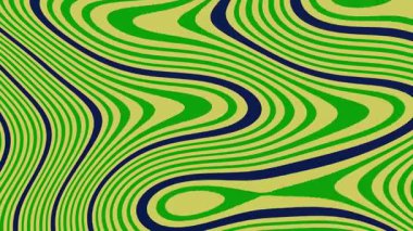 Renkli Dalga Soyut Çizgileri Canlandırılmış Yaratıcı Arkaplan.