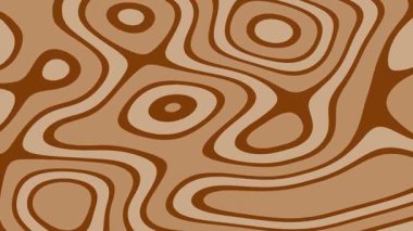 Renkli Dalga Soyut Çizgileri Canlandırılmış Yaratıcı Arkaplan.