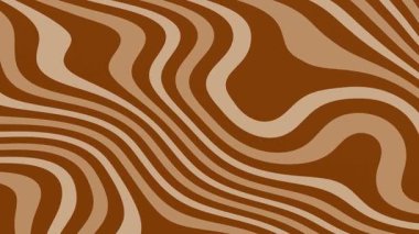 Renkli Dalga Soyut Çizgileri Canlandırılmış Yaratıcı Arkaplan.