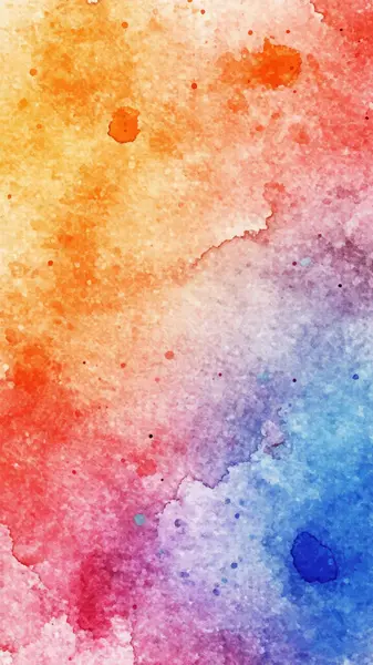 Pürüzsüz suluboya eğimine sahip parlak ve canlı soyut arkaplan gökkuşağı renklerinden geçiyor. Sanatsal ve renkli doku.