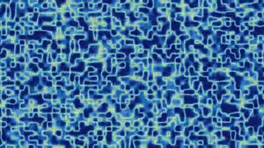 Renkli fraktal sesin soyut, kusursuz animasyonu. Yaratıcı arkaplan