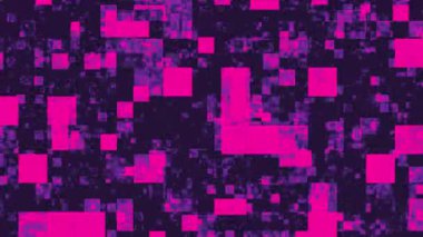 Renkli fraktal sesin soyut, kusursuz animasyonu. Yaratıcı arkaplan