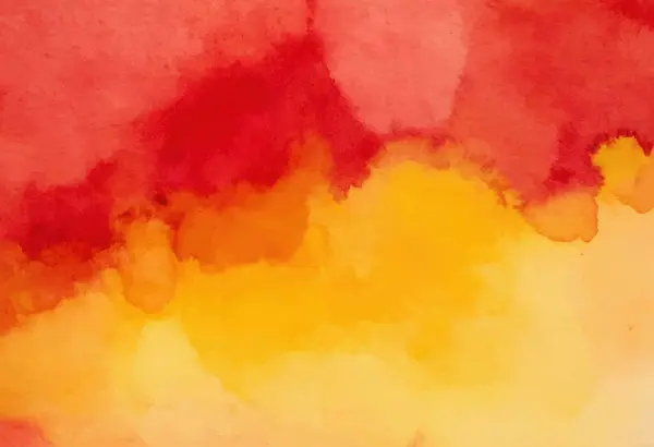  Akan sulu boya içeren soyut bir arka plan sarı, turuncu ve kırmızı tonlarda yıkanarak sıcak ve dinamik bir doku oluşturur..