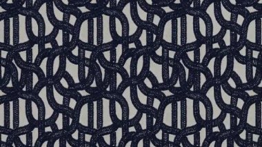 Tekstil Jacquard deseninin soyut canlandırması