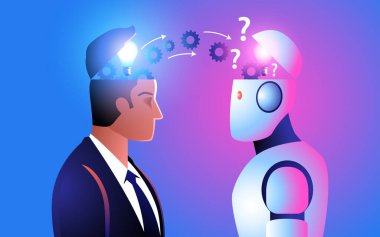 Yapay zeka öğrenimi, robotun insan kafasından kendi başına bilgi girmesi. Bilgi aktarımı fikrini ve yapay zekanın insan sezgilerini özümseyip işleyebilme kapasitesini iletir.