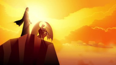 İncil 'de geçen grafik seriler, İsa Mesih' in cazibesi.