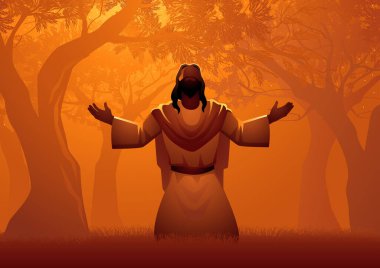 İsa, Gethsemane 'nin eski zeytin ağaçları arasında dua ediyor. Bu kutsal anın ciddiyetini ve sükunetini yansıtan dramatik görüntüler, İsa önümüzde uzanan sınavlara hazırlanırken...