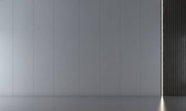 Oturma odası ve boş beyaz kiremit desenli duvar dokusu arka plan tasarımı, süsleme odası, mobilya dekorasyonu, 3D tasarım..