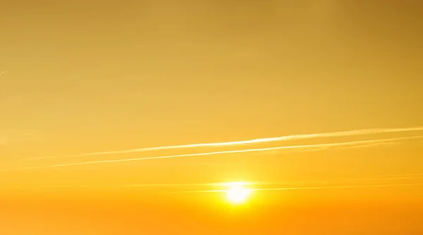Piękny Zachód Słońca Lub Słońca Koncepcje Podróży Tło — Zdjęcie stockowe