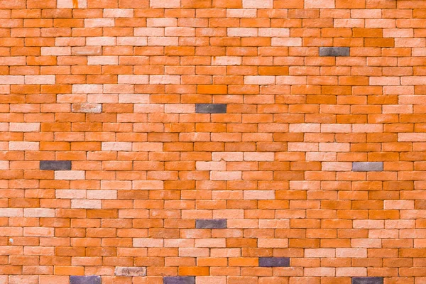 Fond Mur Brique Orange Dans Café — Photo