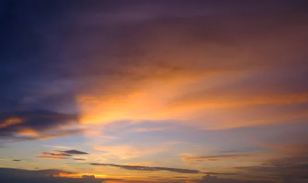 Schöner Himmel Nach Sonnenuntergang — Stockfoto