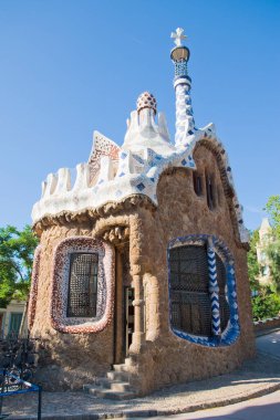 Barcelona, Park Guell 'deki Casa del Guarda.