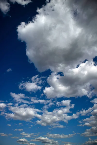 Photographic Documentation Passage Group Clouds Blue Sky — Stock Photo, Image