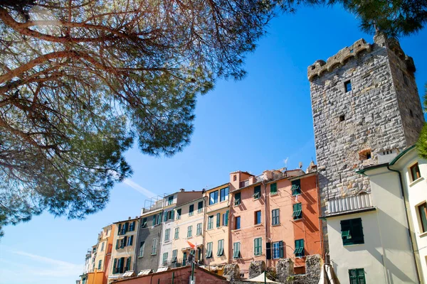 Fotografische Documentatie Van Het Kleine Kleurrijke Dorpje Portovenere Liguria Italië — Stockfoto