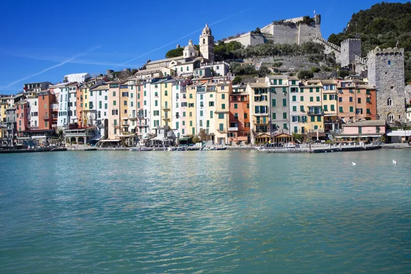 Documentazione Fotografica Del Borgo Balneare Portovenere Liguria Italia — Foto Stock