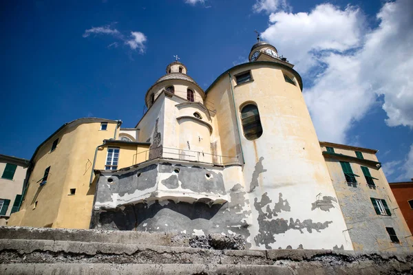カモグリ リグーリアのカトリック教会の写真ドキュメントイタリア — ストック写真