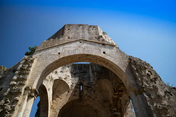 Fotografisk Dokumentation Resterna Klostret San Bruzio Toscana — Stockfoto
