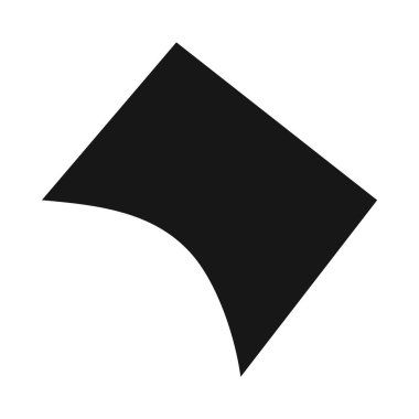 Kolombiya Bölgesi 'nin basitleştirilmiş siyah silueti.