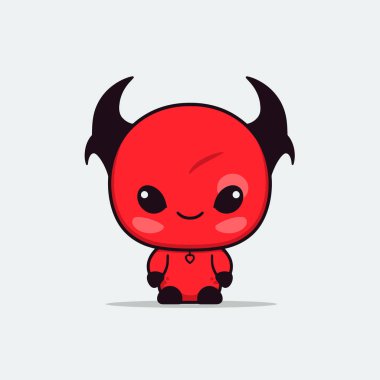 Şirin kawaii fincanı chibi maskot vektör çizgi film stili