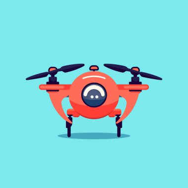 Hareket kameralı drone kuadrokopteri