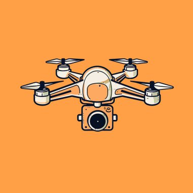Hareket kameralı drone kuadrokopteri