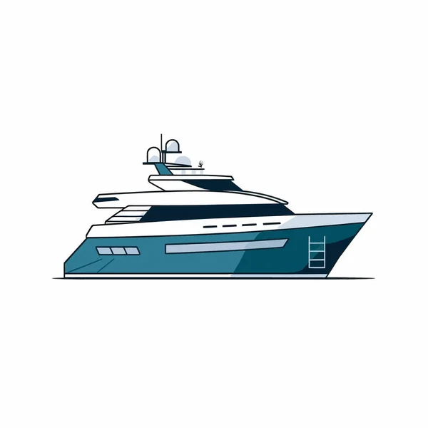 Bateaux Navigation Maritime Voilier Bateaux Océaniques Voiliers Yacht Navires Charge — Image vectorielle