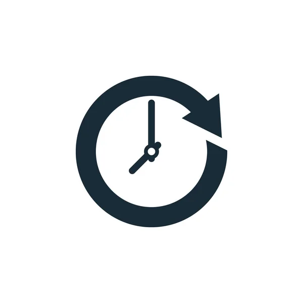 Stunden Hilfe Icon Design Template Elemente — Stockvektor