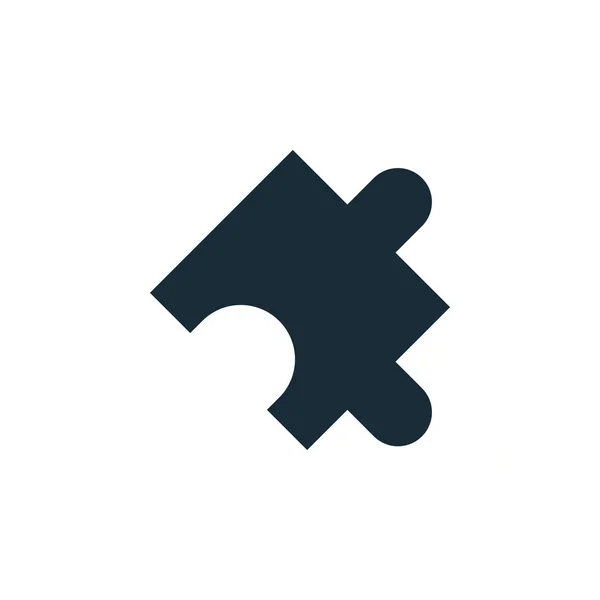 Puzzle Icon Design Template Elements — Stock Vector