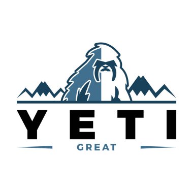 Yeti Simgesi Logo Tasarım Şablonu