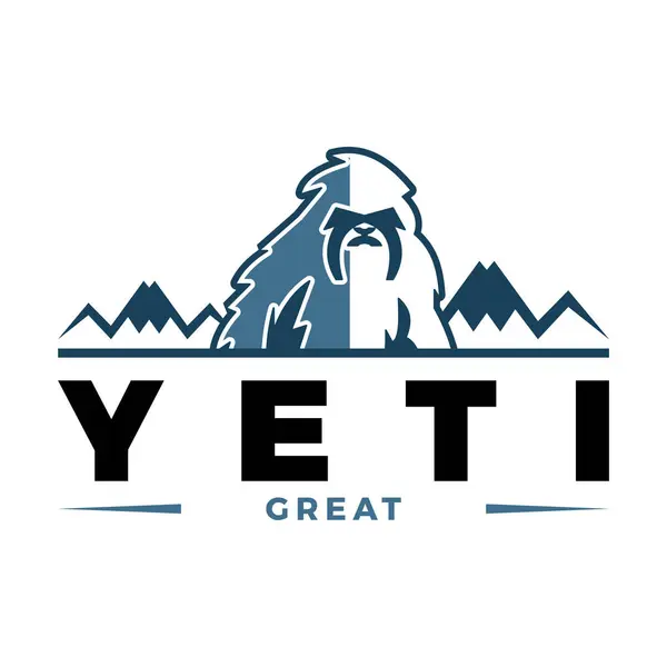 stock vector Yeti Icon Logo Design Template