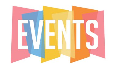 Olaylar Kelime Vektörü İllüstrasyonu