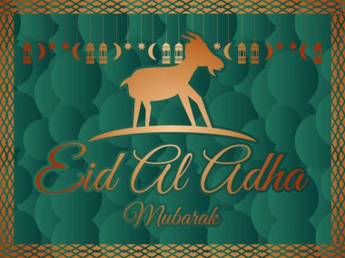 Kurban Al adha vektör çizimi