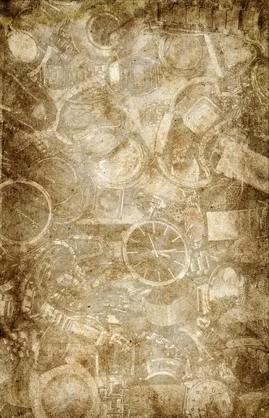 Старая Текстура Бумаги Изображение Винтажном Стиле Гранжа Стоковое Изображение