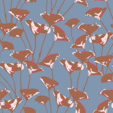 Kusursuz arka bahçe çiçek desenli arka plan