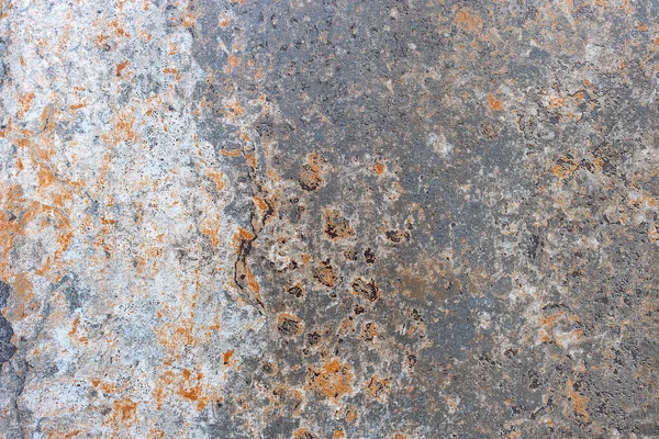 Corrosion Old Metal Sheet Traces Old Paint Spots Rust Showing — Stock Photo, Image