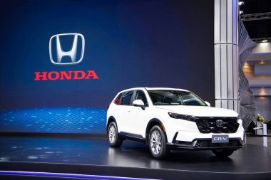 Honda CRV 21 Mart 2023 'te Bangkok Uluslararası Otomobil Fuarı' nda sergilenmektedir..