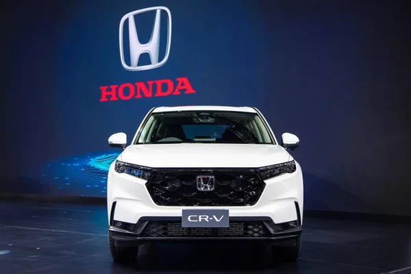 Honda Crv Exposé Salon International Automobile Bangkok 2023 Mars 2023 — Photo