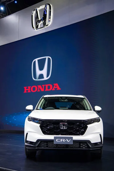 Honda Crv Výstavě Bangkoku Března 2023 Nonthaburi Thajsku — Stock fotografie