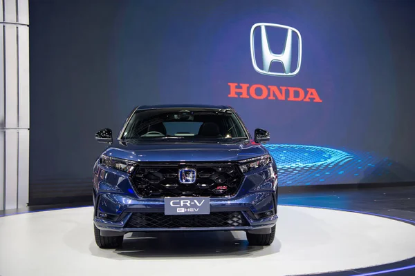 Новые Honda Hev Выставке Бангкоке Марта 2023 Года Нонтхабури Таиланд — стоковое фото