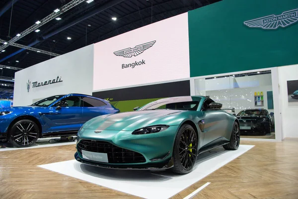 Aston Martin Vantage Roadster Car Display Bangkok International Motor Show — Stock Photo, Image
