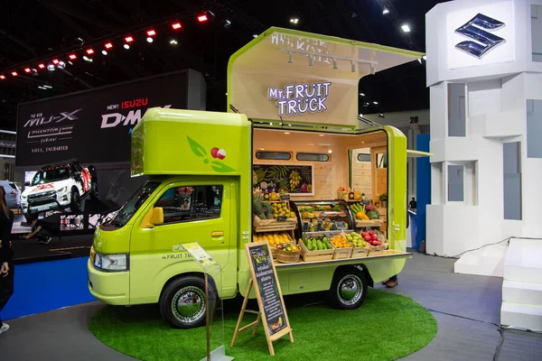 Suzuki Carry Food Truck Tentoongesteld Bangkok International Motor Show 2023 — Stockfoto