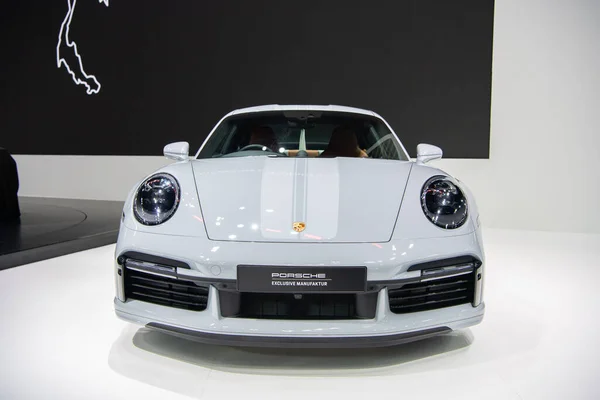 Porsche Exclusive Manufaktur Zien Bangkok International Motor Show 2023 Maart — Stockfoto