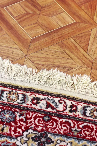 A beautiful carpet on the floor